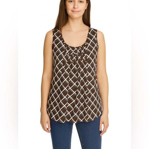 Kim Rogers sleeveless top, Size Large, NWT - Picture 7 of 7